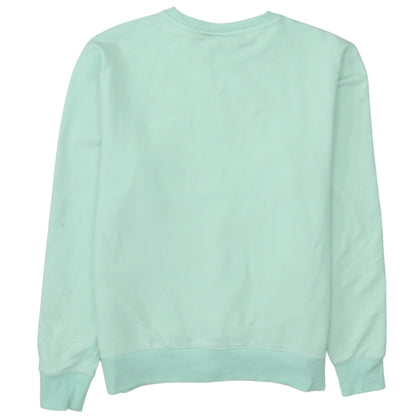 Womens UK Size S FILA Green Pullover Sweatshirt