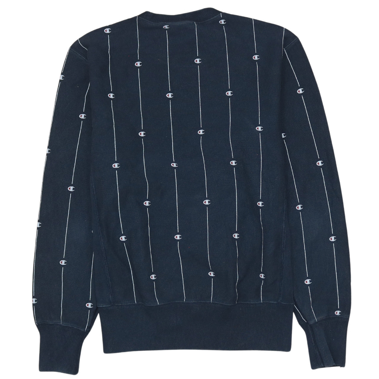 Mens UK Size L Champion Blue Pullover Sweatshirt