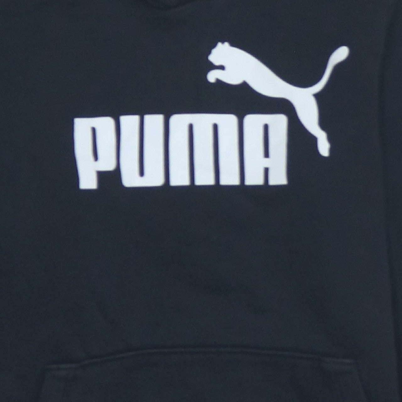 Womens UK Size 10 PUMA Black Pullover Hoodie
