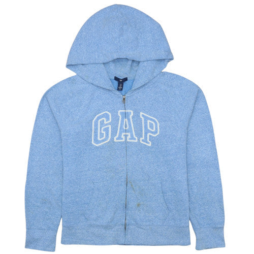 Mens UK Size M Gap Blue Full Zip Hoodie
