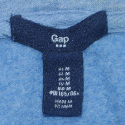 Mens UK Size M Gap Blue Full Zip Hoodie