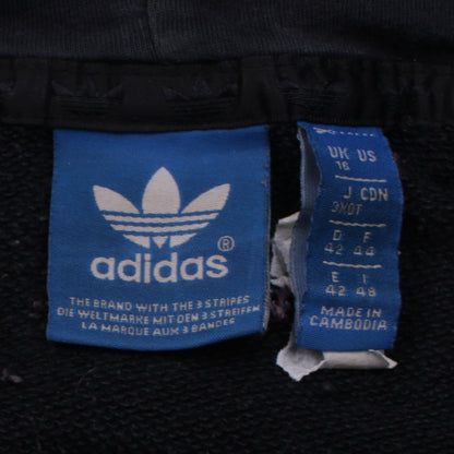 Womens UK Size 16 adidas Black Pullover Hoodie