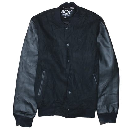 Womens UK Size L BOY London Black Varsity Jacket