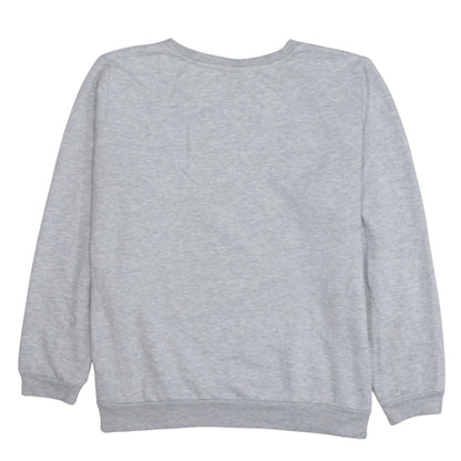 Womens UK Size 2XL Disney Grey Pullover Sweatshirt