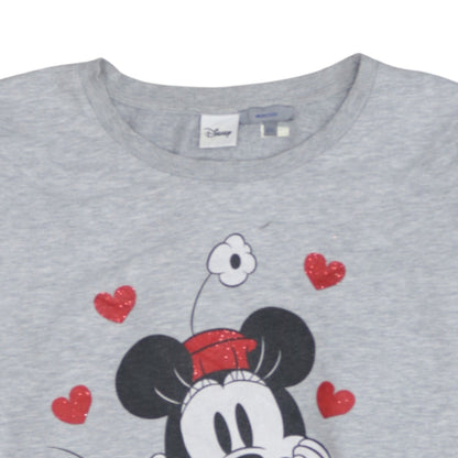 Womens UK Size 2XL Disney Grey Pullover Sweatshirt