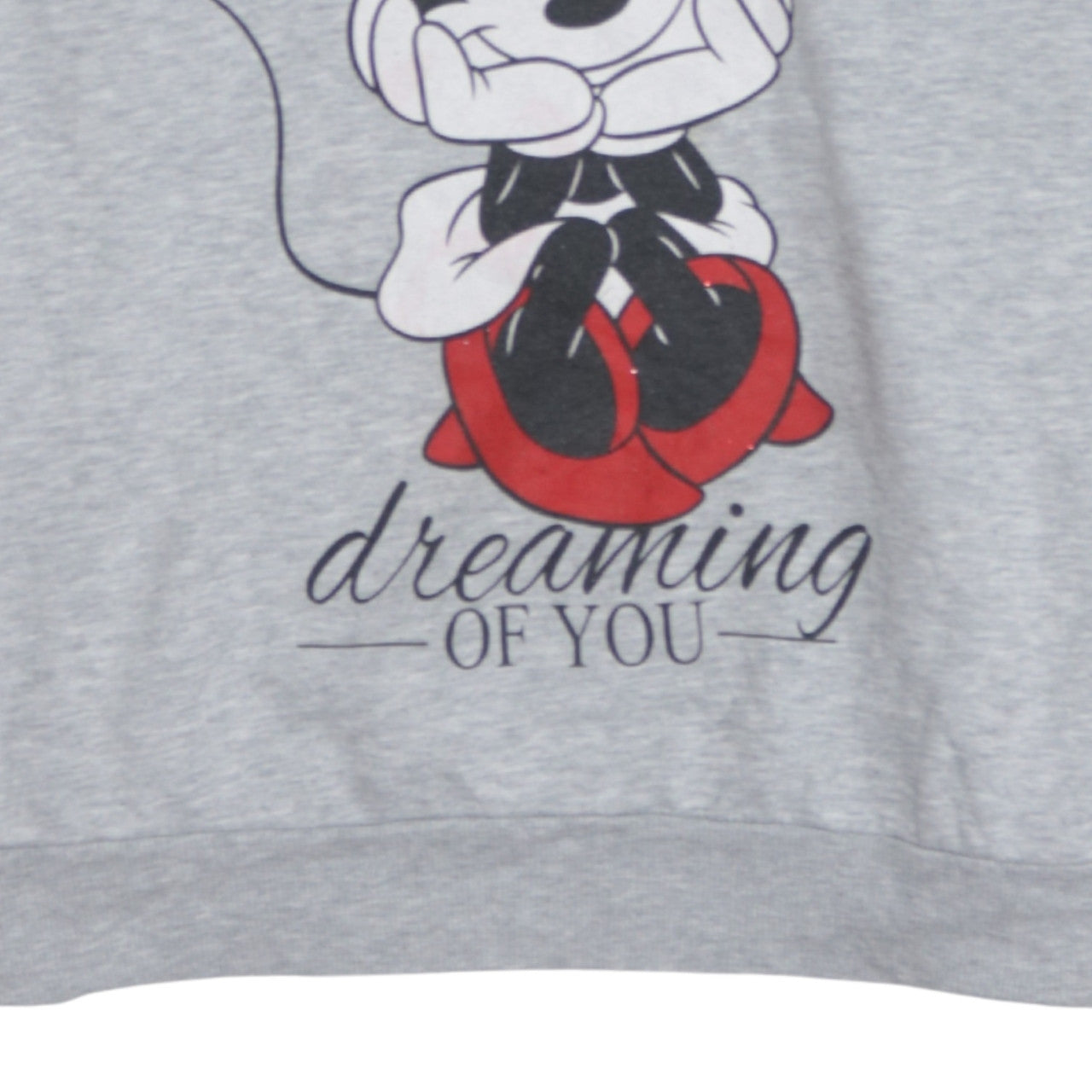 Womens UK Size 2XL Disney Grey Pullover Sweatshirt