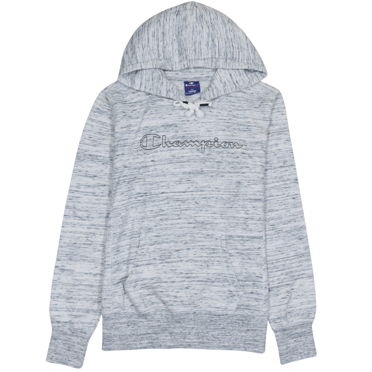 Womens UK Size L Champion Grey Pullover Hoodie