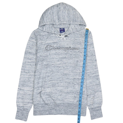 Womens UK Size L Champion Grey Pullover Hoodie