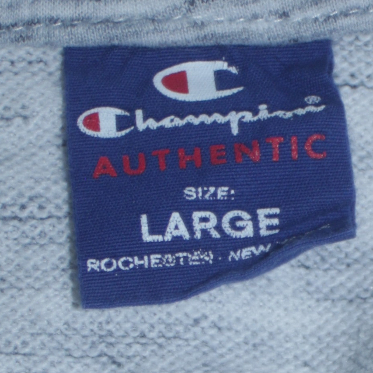Womens UK Size L Champion Grey Pullover Hoodie