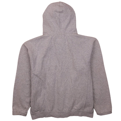 Womens UK Size L FILA Grey Full Zip Hoodie