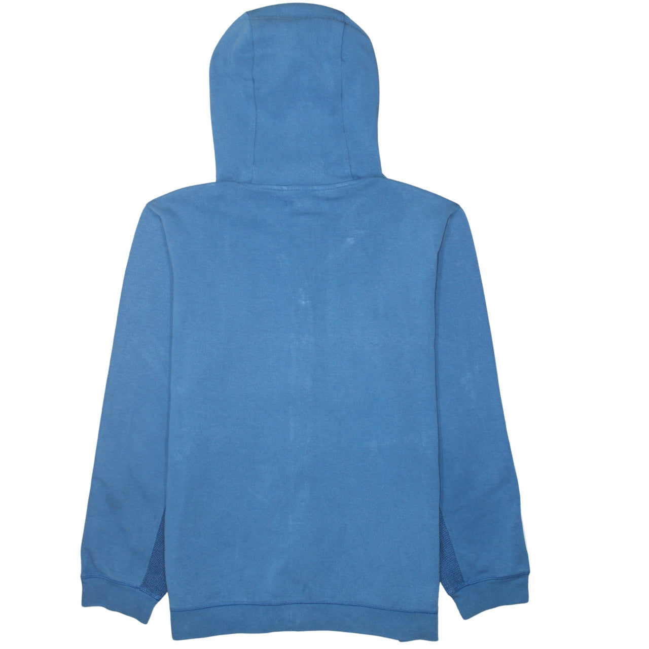 Mens UK Size L adidas Blue Full Zip Hoodie