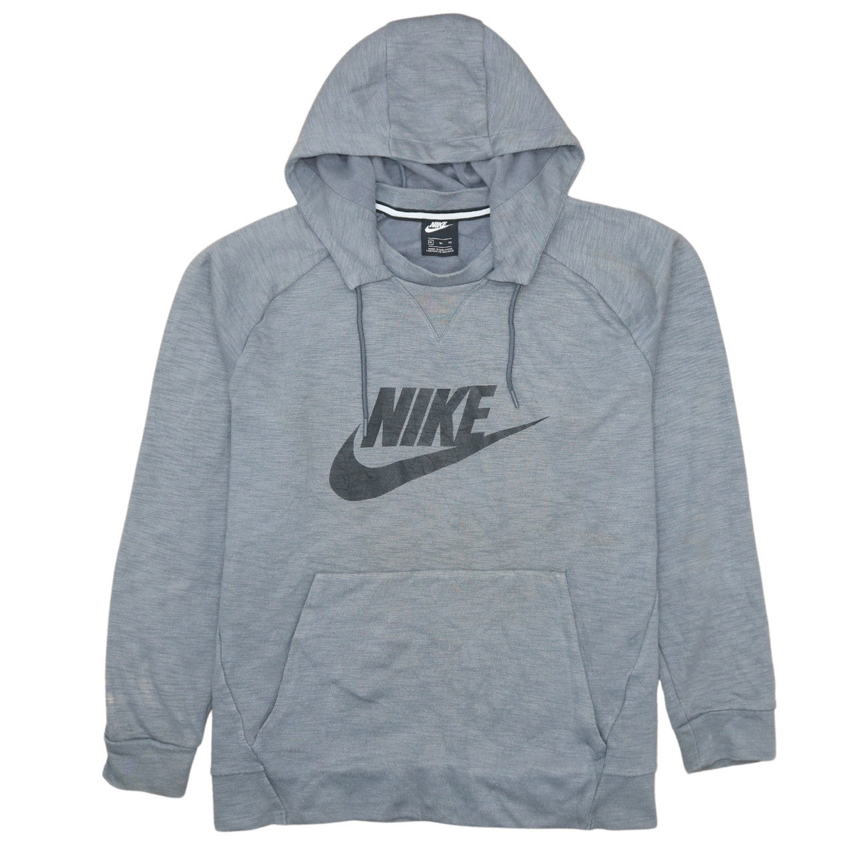 Mens UK Size XL Nike Grey Pullover Hoodie