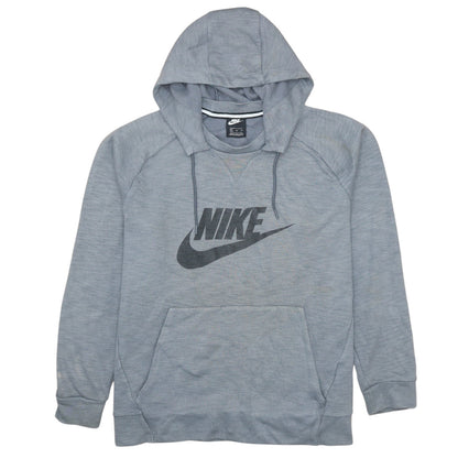 Mens UK Size XL Nike Grey Pullover Hoodie