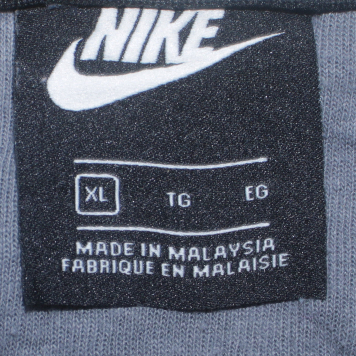 Mens UK Size XL Nike Grey Pullover Hoodie