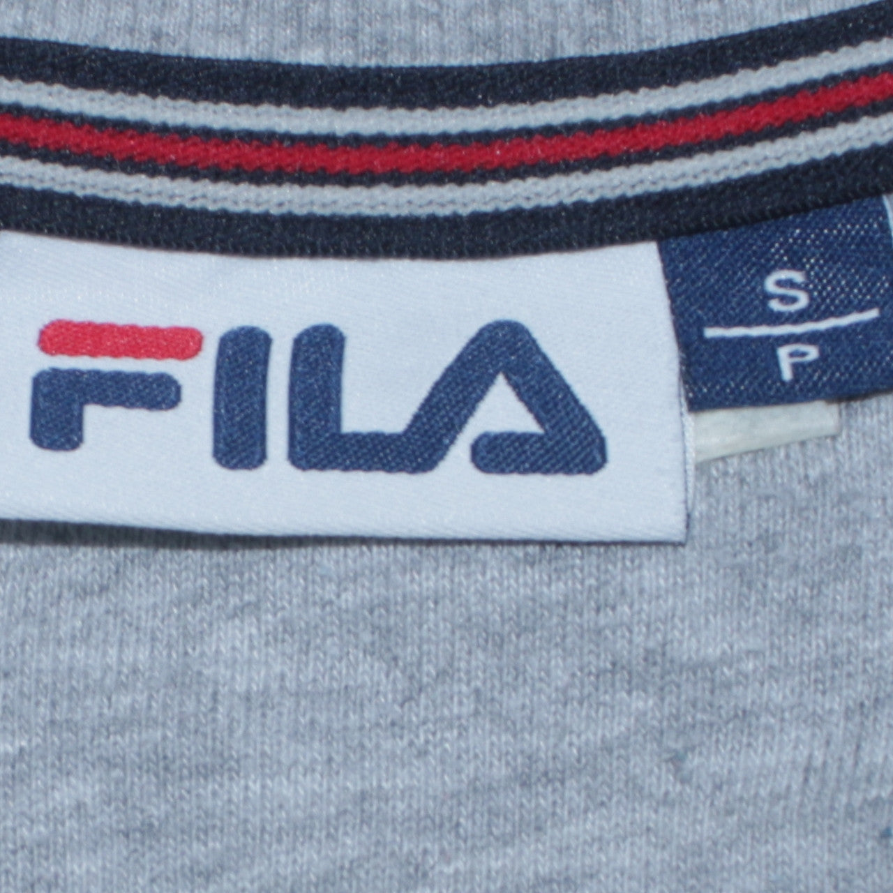 Mens UK Size S FILA Grey Pullover Sweatshirt