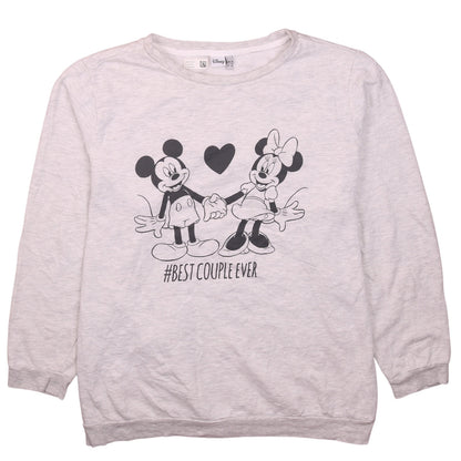 Womens UK Size 22 Disney Grey Pullover Sweatshirt