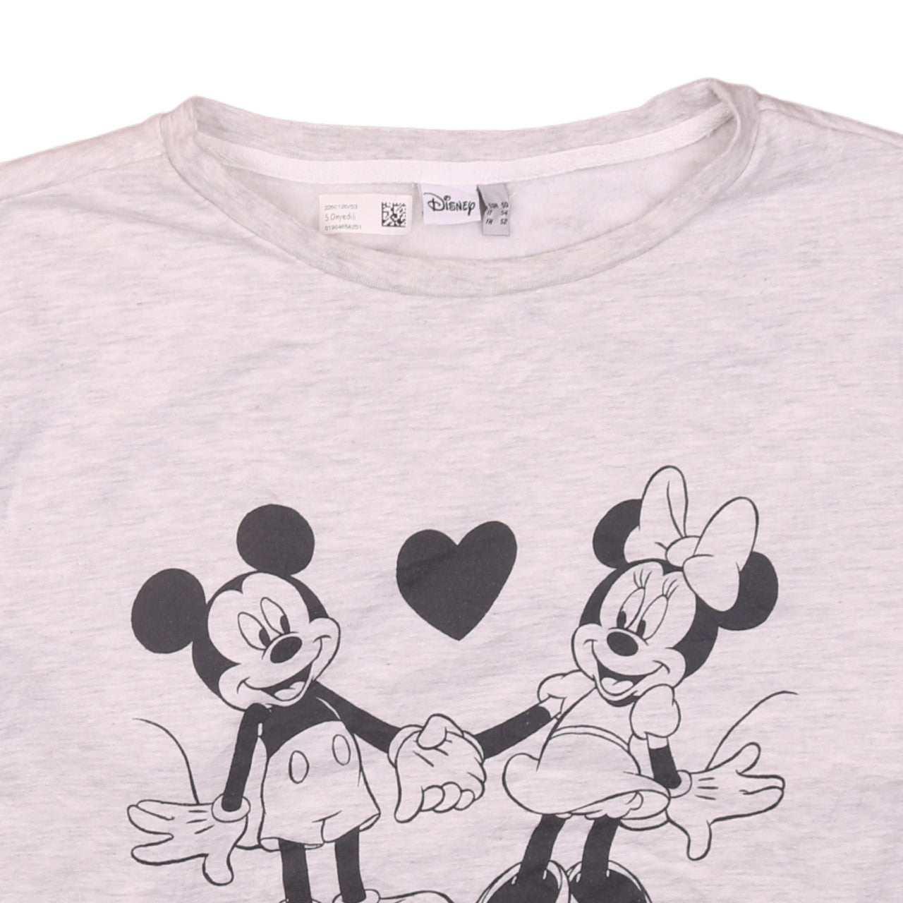 Womens UK Size 22 Disney Grey Pullover Sweatshirt