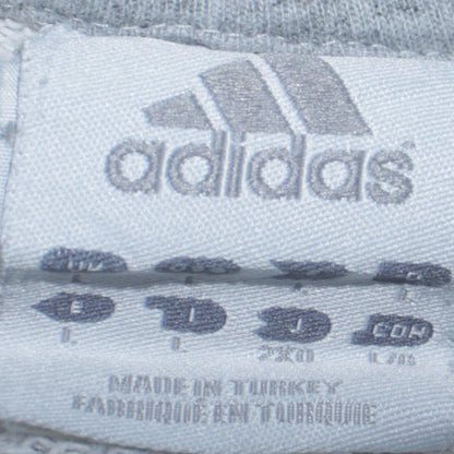 Mens UK Size M adidas Grey Pullover Sweatshirt