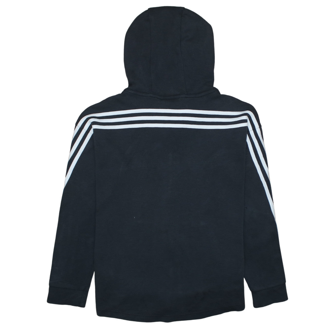 Boys UK Size 14-15 Years adidas Black Full Zip Hoodie