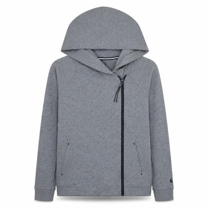 Womens UK Size S Nike Grey Full Zip Hoodie
