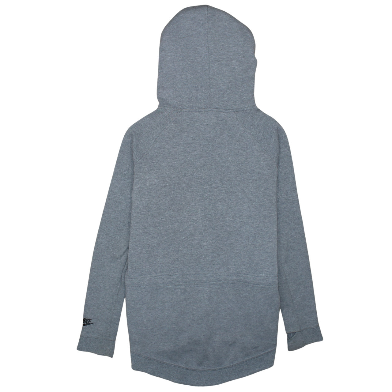 Womens UK Size S Nike Grey Full Zip Hoodie