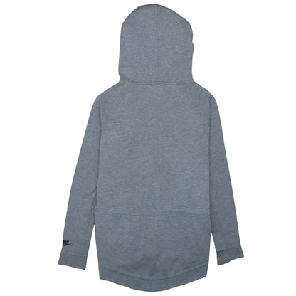 Womens UK Size S Nike Grey Full Zip Hoodie