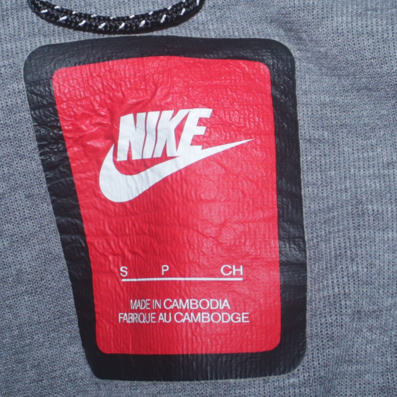 Womens UK Size S Nike Grey Full Zip Hoodie