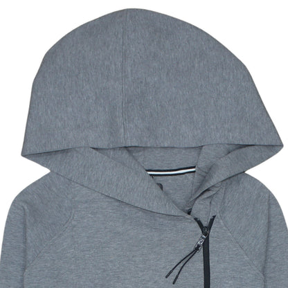 Womens UK Size S Nike Grey Full Zip Hoodie