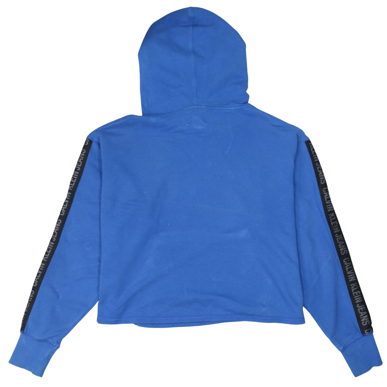 Womens UK Size M Calvin Klein Jeans Blue Pullover Hoodie