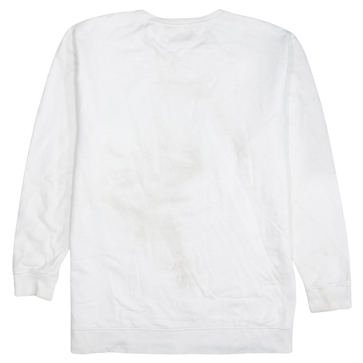 Mens UK Size XL Tommy Jeans White Pullover Sweatshirt