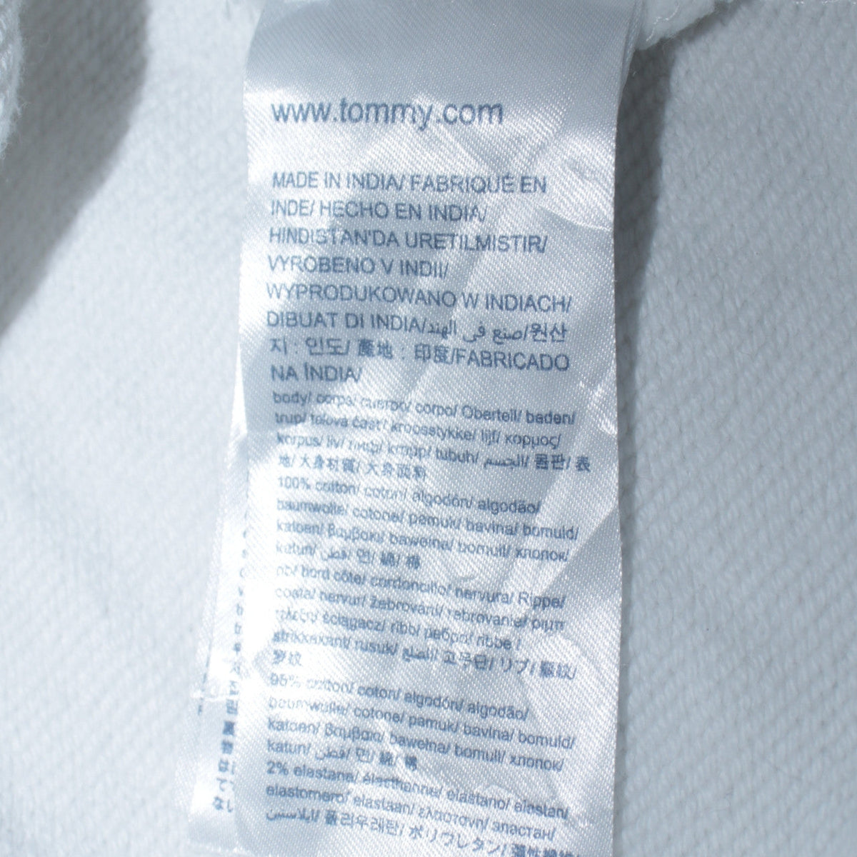 Mens UK Size XL Tommy Jeans White Pullover Sweatshirt