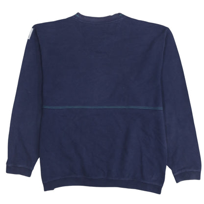 Mens UK Size L adidas Blue Pullover Sweatshirt