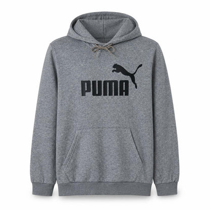 Mens UK Size M PUMA Grey Pullover Hoodie