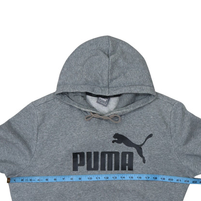 Mens UK Size M PUMA Grey Pullover Hoodie