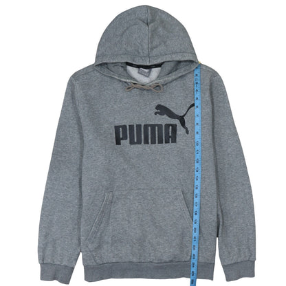 Mens UK Size M PUMA Grey Pullover Hoodie