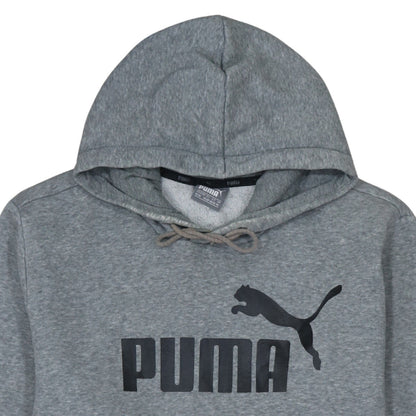 Mens UK Size M PUMA Grey Pullover Hoodie