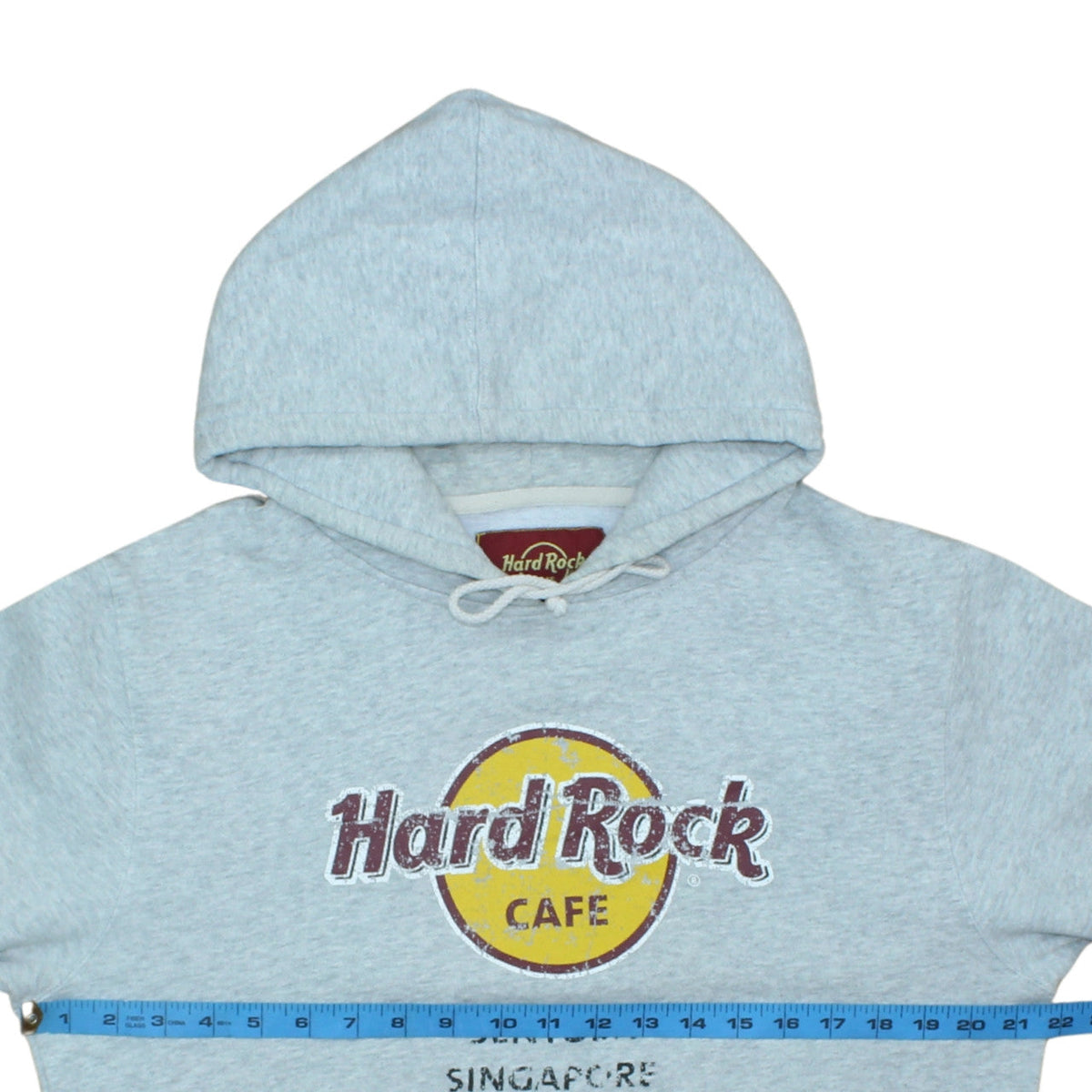Womens UK Size M Hard Rock Cafe Grey Pullover Hoodie
