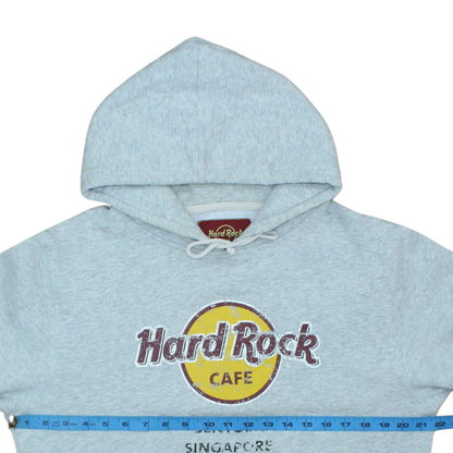 Womens UK Size M Hard Rock Cafe Grey Pullover Hoodie