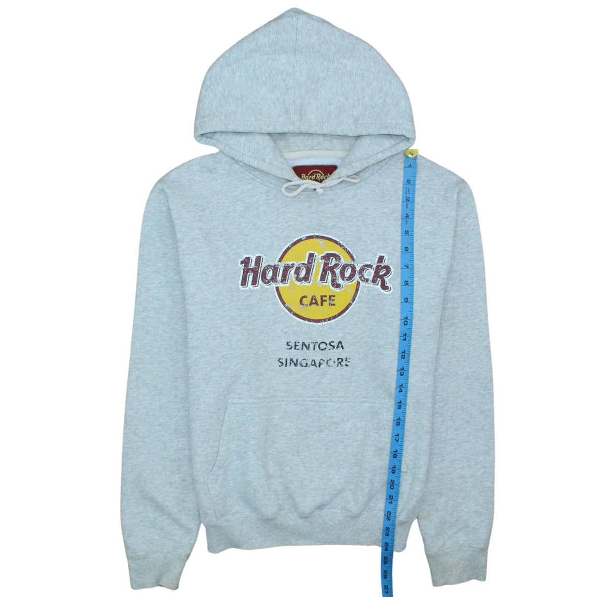 Womens UK Size M Hard Rock Cafe Grey Pullover Hoodie