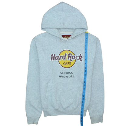 Womens UK Size M Hard Rock Cafe Grey Pullover Hoodie