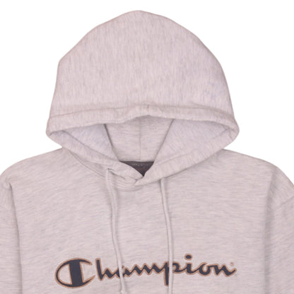 Champion Boys Grey Pullover Hoodie 11-12 Years Regular Fit Fleece