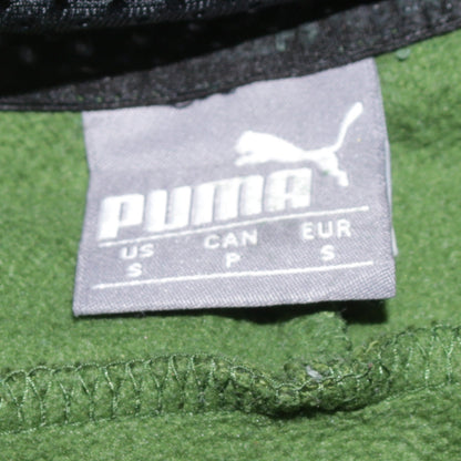 Mens UK Size S PUMA Green Pullover Hoodie