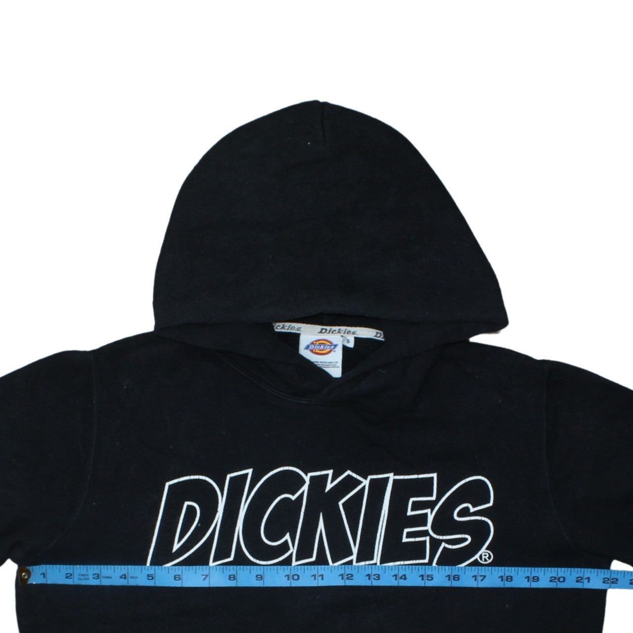 Mens UK Size S Dickies Black Pullover Hoodie