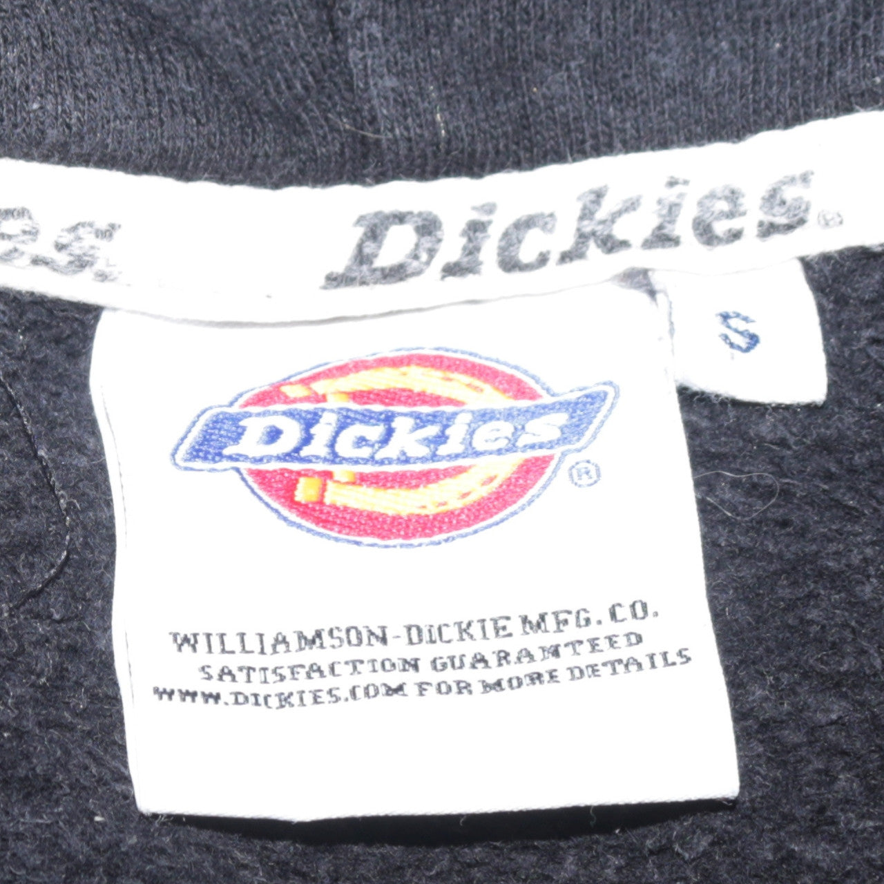 Mens UK Size S Dickies Black Pullover Hoodie