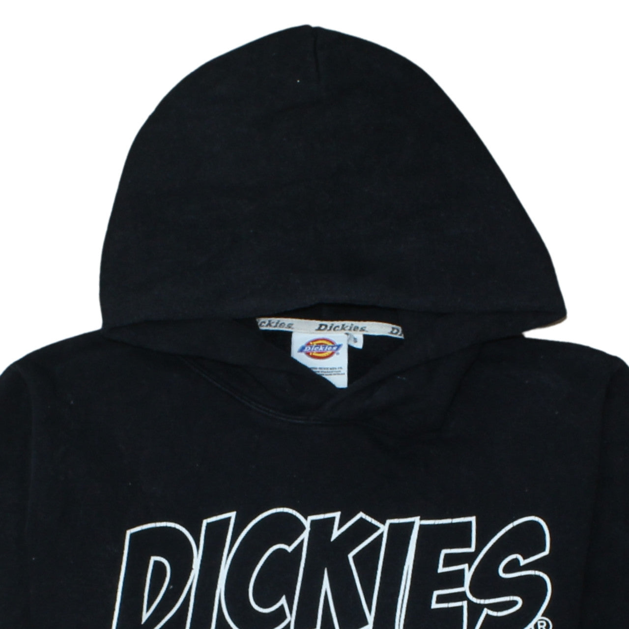 Mens UK Size S Dickies Black Pullover Hoodie