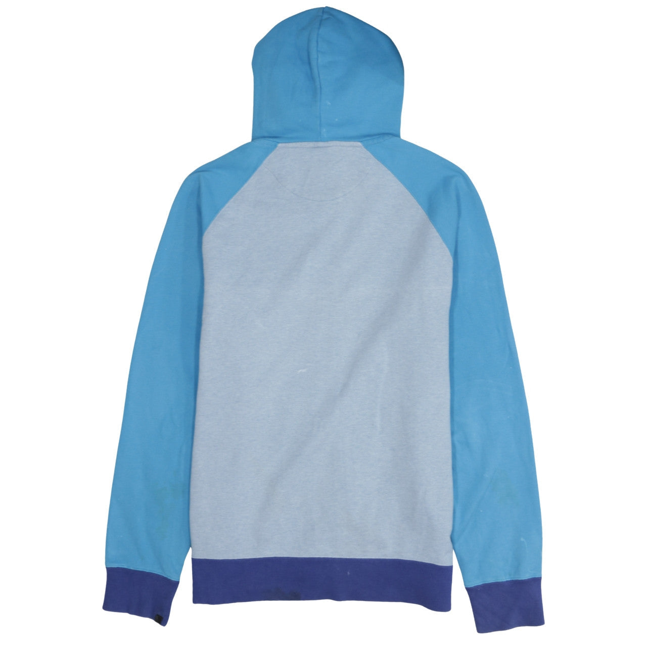 Mens UK Size L Nike Blue Full Zip Hoodie