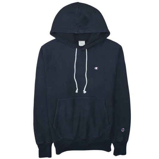 Mens UK Size S Champion Black Pullover Hoodie