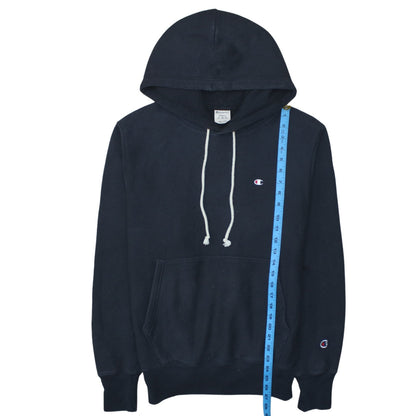 Mens UK Size S Champion Black Pullover Hoodie