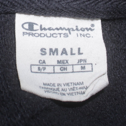 Mens UK Size S Champion Black Pullover Hoodie