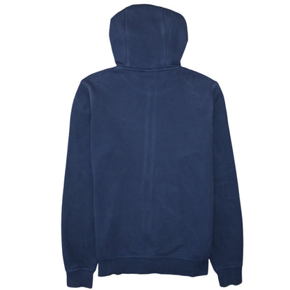 Mens UK Size S Nike Blue Full Zip Hoodie